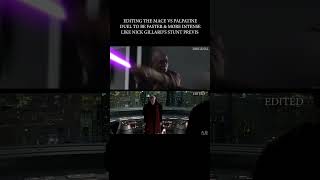 FIXING THE PART WHERE PALPATINE KILLS JEDI AND FIGHTS MACE shorts starwars revengeofthesith [upl. by Sadie613]