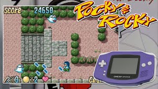 🎮 Un POCKY amp ROCKY 3 MÉCONNU EXCLU GAME BOY ADVANCE ❓🤔 [upl. by Seidel]