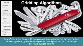 RWM 20 Gridding Algorithms [upl. by Nellir]