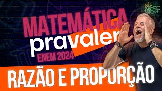 RAZÃO E PROPORÇÃO de forma Fácil e Rápida  Revisão de Matemática ENEM  AO VIVO com ProfHeraldo [upl. by Studley583]