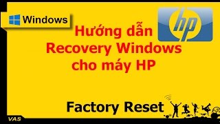 WINDOWS  RECOVERY WINDOWS 10 LAPTOP HP [upl. by Marlane459]