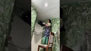 Painting the Ceiling  DIY Paint [upl. by Ayot]