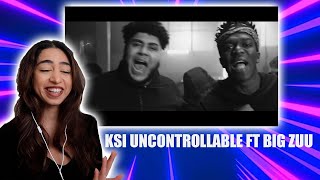 KSI UNCONTROLLABLE ft Big Zuu REACTION [upl. by Colwin]