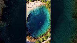 Places on earth that don’t feel real Croatia😲 travel explore nature adventure shorts ytshorts [upl. by Adnuahsar]