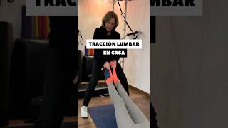 TRACCIÓN LUMBAR EN CASA [upl. by Lowson]