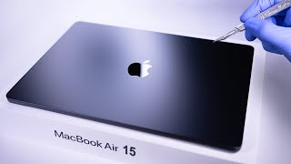 MacBook Air 15 Unboxing  ASMR [upl. by Lenor]