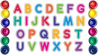 Lets trace amp write uppercase ABCDE for preschool toddlers and kids educational video abcdefg [upl. by Johnson915]