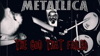 METALLICA  The God That Failed  Drum Cover MikeFewMusic 2024 [upl. by Shuma313]