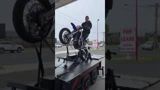 WR450 small power wheelie  YAMAHA GTYR EXHAUST  WHEELIE MACHINES AUSTRALIA [upl. by Asillim]