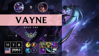 Vayne Top vs Akali  NA Challenger Patch 1413 [upl. by Macdonell]