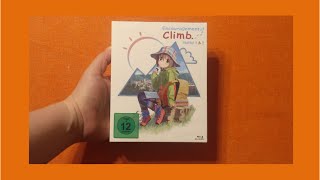 Unboxing Encouragement of Climb Staffel 1  2  Komplettbox [upl. by Asenav]