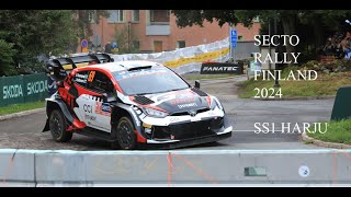 Secto Rally Finland 2024  SS1 Harju [upl. by Leverick414]