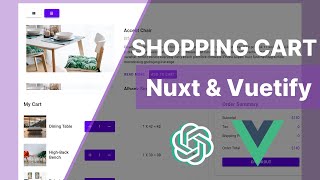 Build the Shopping Cart using Nuxt 3 Vuetify 3 and Pinia  Vue 3 Shopping Cart  Nuxt 3 Crash Course [upl. by Sedlik60]