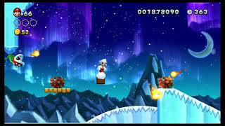 Super Mario Bros U Deluxe Frosted Glacier [upl. by Three69]