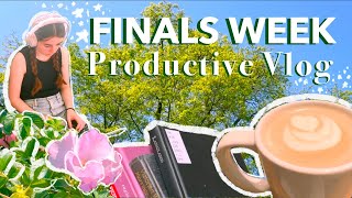 productive vlog  finals season as an english major [upl. by Aneri]