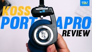 Koss Portapro Review  The Best RETRO Headphones [upl. by Raclima]