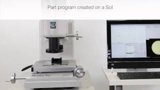 MicroVu Sol Manual Vision Measuring Machine 139 [upl. by Hameean]