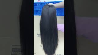 ReadytoWear Human Hair Wig Receive and wear instantly hairstyle hairextensions hair [upl. by Otilesoj742]