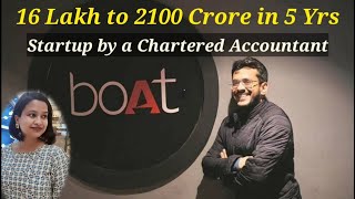 Case Study of Boat Lifestyle a Chartered Accountant establish Rs2100crore Brand in just 5 years [upl. by Acilejna792]