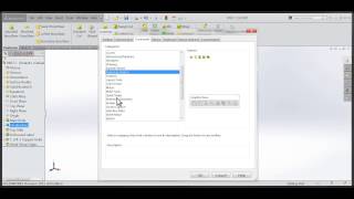 Tech Tip SOLIDWORKS 2015 Tutorial  Custom Context Menus Graphics Area [upl. by Nisotawulo]