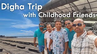 EP 1  DIGHA TRIP WITH CHILDHOOD FRIENDS 🌊🏖️  FRIENDS REUNION  BY CAR  JUST BEFORE CYCLONE DANA [upl. by Dahcir]