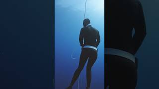 Beat the thermocline alchemyfins freediving kalamata [upl. by Willabella]