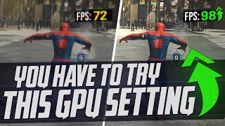 🔧 This GPU feature is AMAZING for GAMING and you can use it RIGHT NOW [upl. by Adyl471]