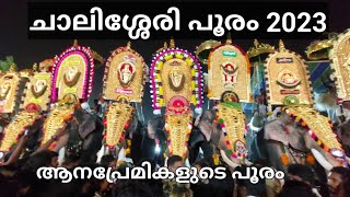 Chalissery Pooram 2023🔥  Aanapremi  pooram  palakkad district kerala [upl. by Stacy927]