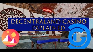 Decentraland Casino Explained and How to Earn DG Mana Crypto [upl. by Ylrebmik992]