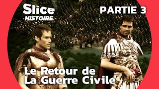 Le Destin de Rome  Antoine et Octave – La Dernière Guerre Civile  Partie 3  SLICE HISTOIRE [upl. by Madelle]