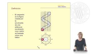 Helicoides y otras figuras helicoidales Serpentín   UPV [upl. by Ymaj]