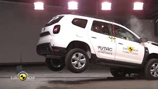 2018 NEW Dacia Duster  Euro NCAP Safety Crash Test [upl. by Garek831]