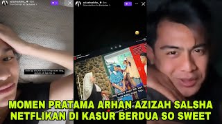 Menikmati Liburan❗Pratama Arhan Dan Azizah Salsha Netflikan Berdua Di Kamar Nonton FILM INDONESIA [upl. by Noell]