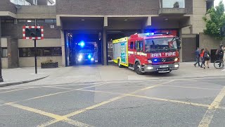 F261 F266  Responce from F26 Bethnal Green fire station [upl. by Den421]