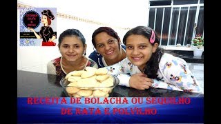 Receita de Como Fazer Bolachas de Nata e Polvilho ou Sequilhos [upl. by Nosac]