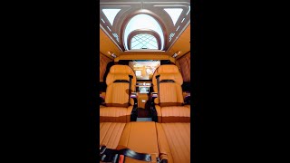 MercedesBenz Vito interior installation upgrade witness the effect of a milliondollar luxury car [upl. by Notnert]