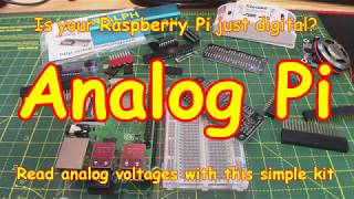 112 Analog inputs for your Raspberry Pi 🥧Model 3B easy [upl. by Ydasahc]