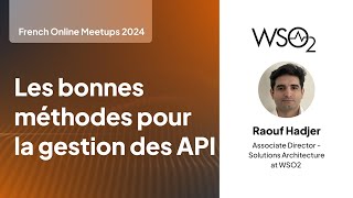 Optimisez vos API avec WSO2 API Manager  Stratégies et Meilleures Pratiques [upl. by Rasmussen]