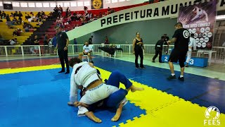 Jiu Jitsu  Faixa Branca  Luta casada  Evento Arena Combat [upl. by Sualocin]