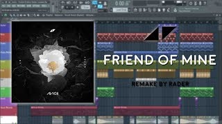 Avicii  Friend Of Mine 2017 Fl Studio Remake FLP FREE [upl. by Yentruocal]