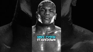 Mike Tyson VS Peter McNeeley Staredown shorts joerogan storytime [upl. by Reahard734]