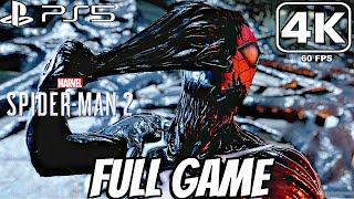 SpiderMan 2 PS5 FULL GAME Walkthrough 2023 4K 60FPS No Commentary [upl. by Lisabet376]