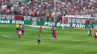 Lukas Podolski zurück in Köln  1 FC Köln vs Arsenal London HD [upl. by Thekla]