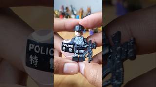 POLICE Lego lego toys unboxing shorts music [upl. by Irrok]