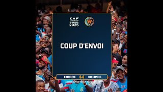 RDC vs ETHIOPIE DIFFUSION EN DIRECT PREMIER MITEMPS [upl. by Ednarb68]