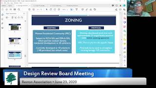 Meeting of the Reston Association Design Review Board  June 23 2020 [upl. by Rogozen162]