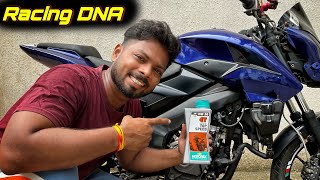 Motorex Top Speed Oil  Performance Oil in Pulsar NS 260cc [upl. by Yarazed]