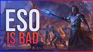 Why the Elder Scrolls Online is BAD [upl. by Oiracam988]