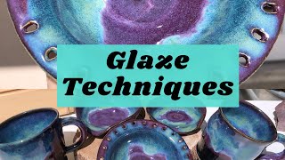 3 Gorgeous Glazes Amaco Glaze Combinations how to [upl. by Simetra943]