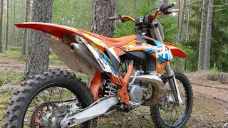 KTM SX250 2 Stroke Braaps 2021 Raw Sounds [upl. by Moriah65]